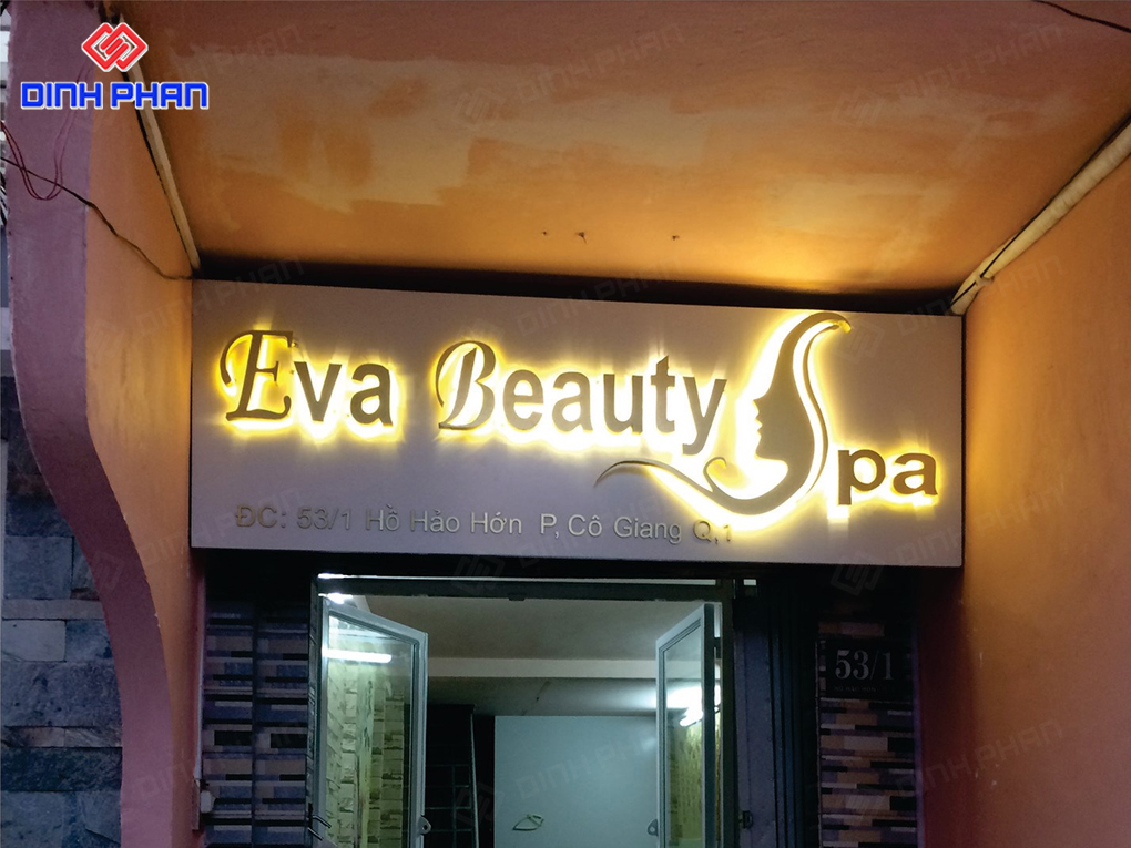 Bảng hiệu spa BMT