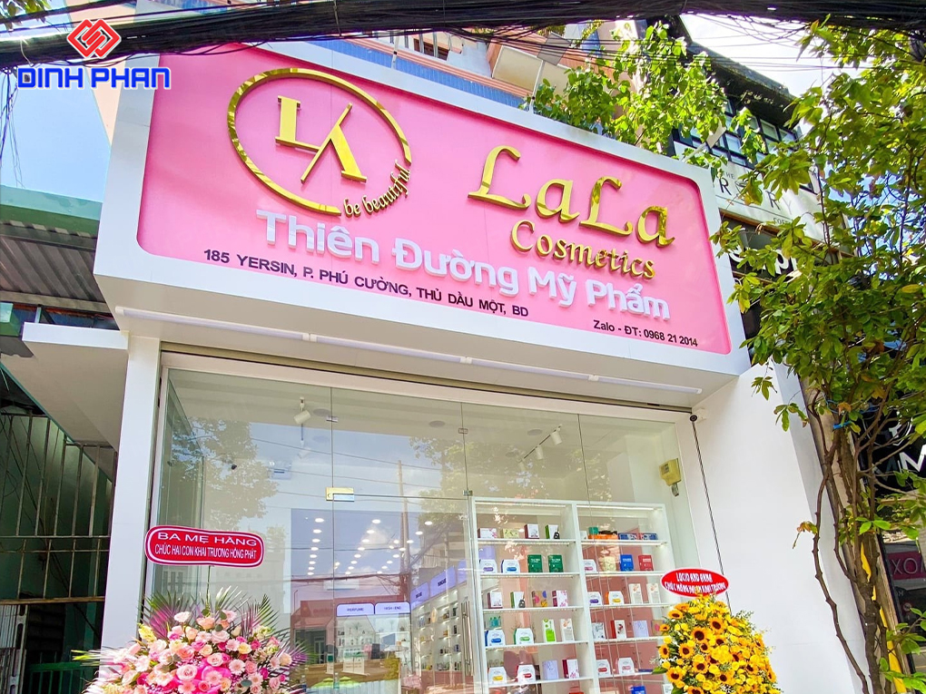 Bảng hiệu spa BMT