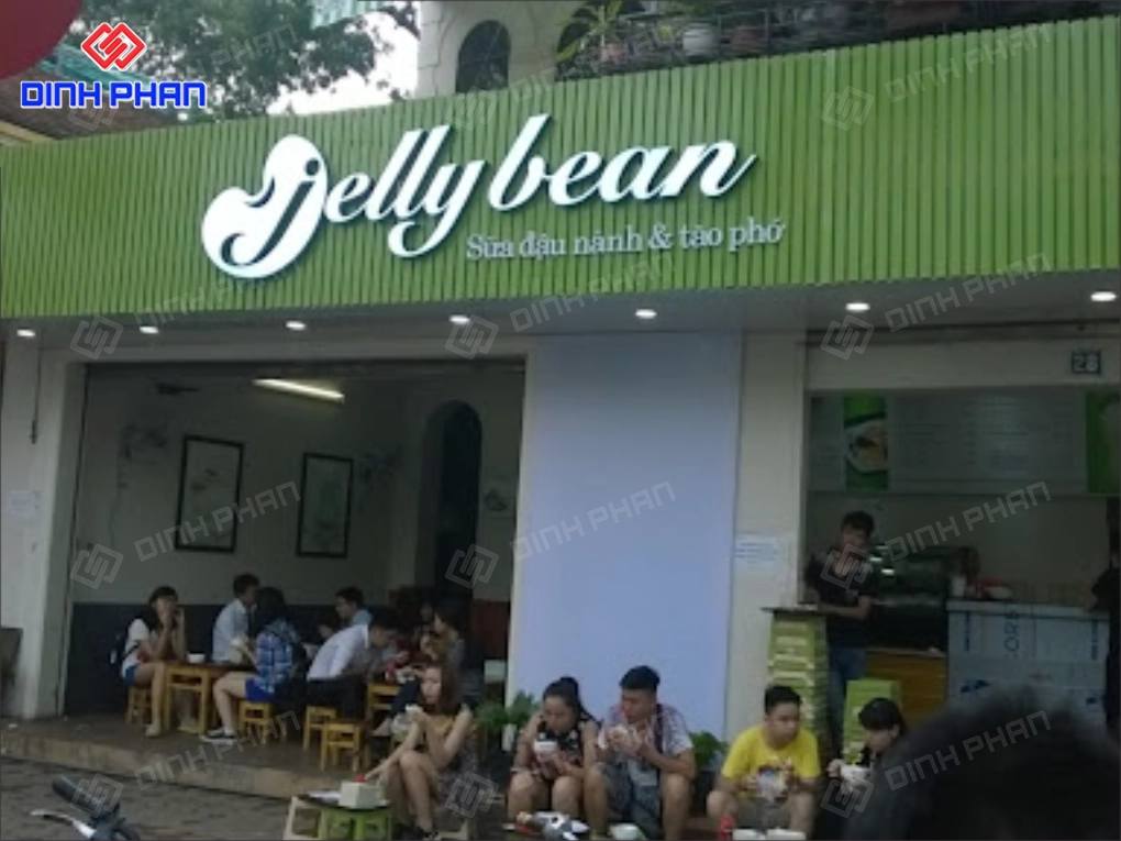 Làm biển quảng cáo trà sữa ở BMT