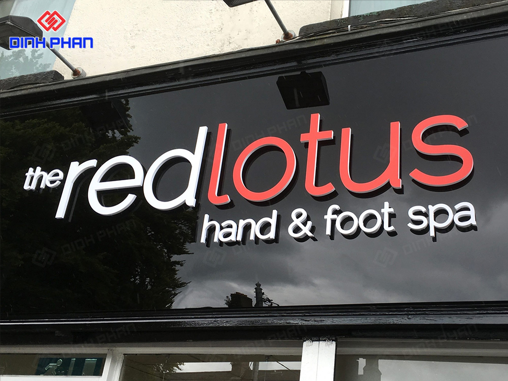 Làm bảng hiệu spa BMT