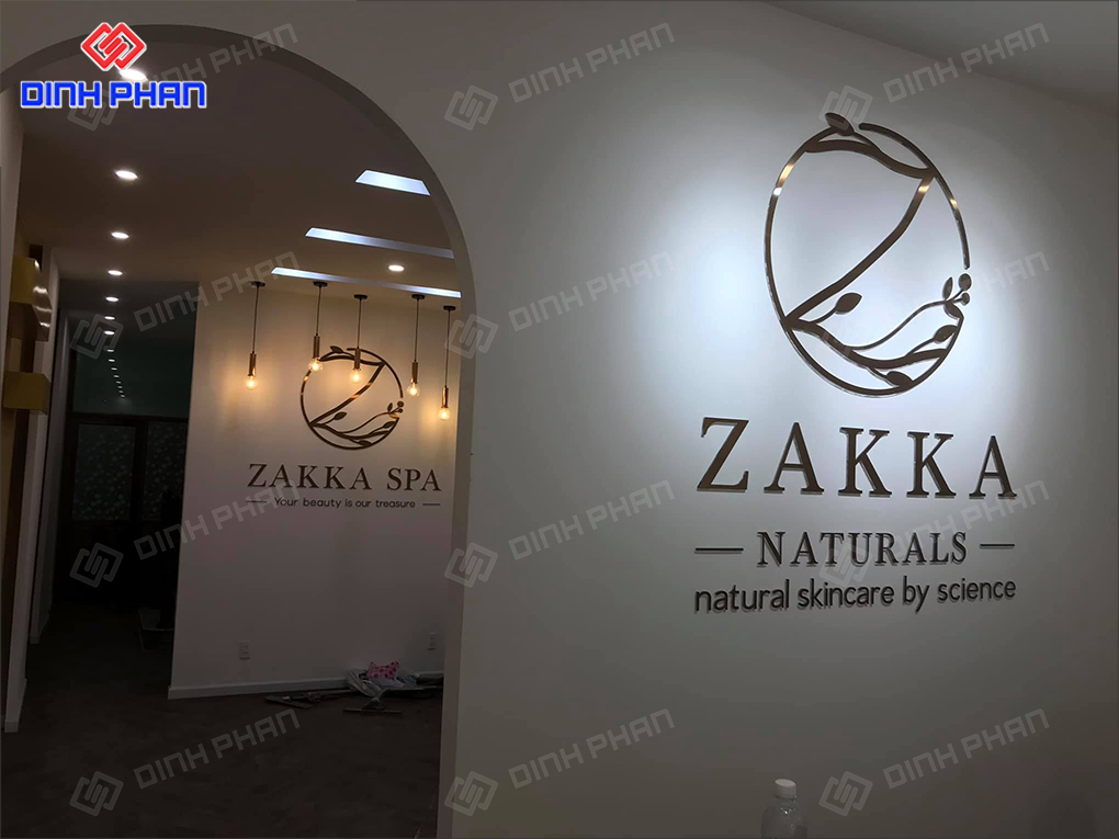 Làm bảng hiệu spa BMT
