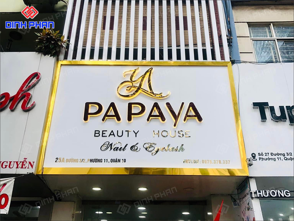 Làm bảng hiệu spa BMT