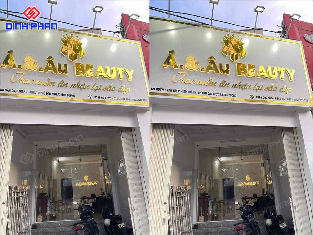 Làm bảng hiệu spa BMT