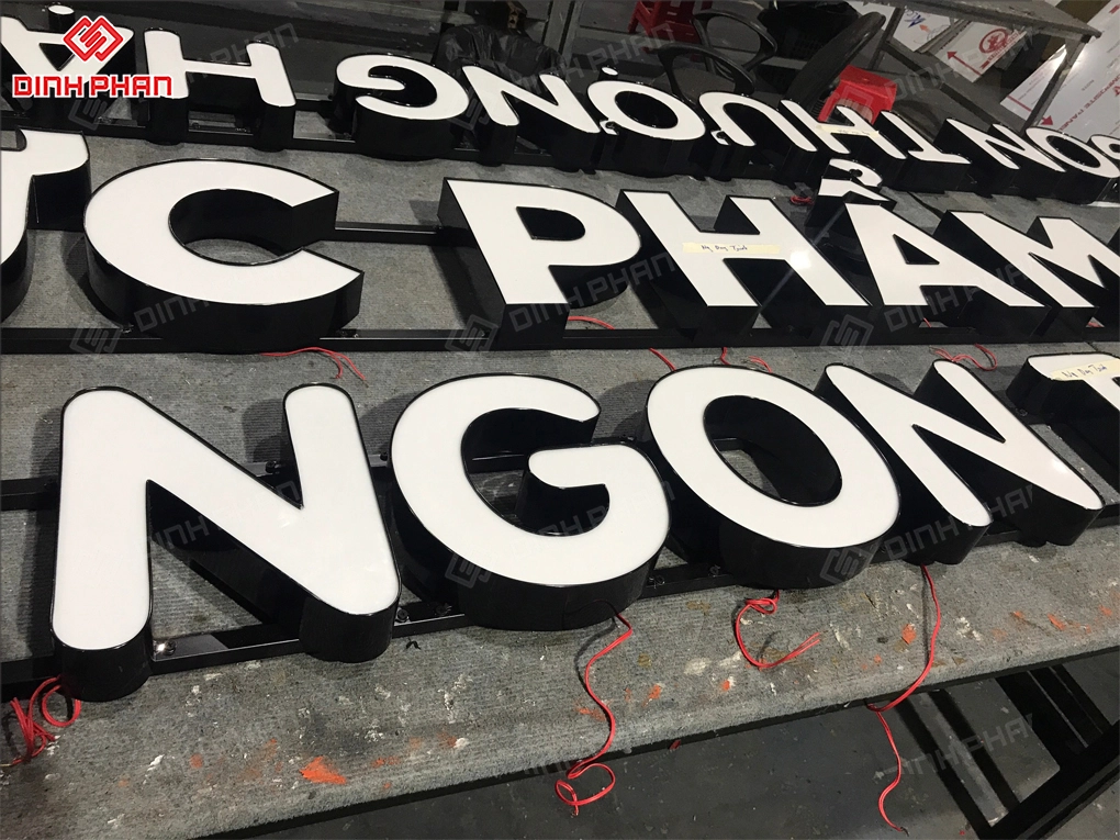 Làm chữ nhôm Gia Lai trọn gói, giá rẻ & chất lượng Làm chữ nhôm Gia Lai