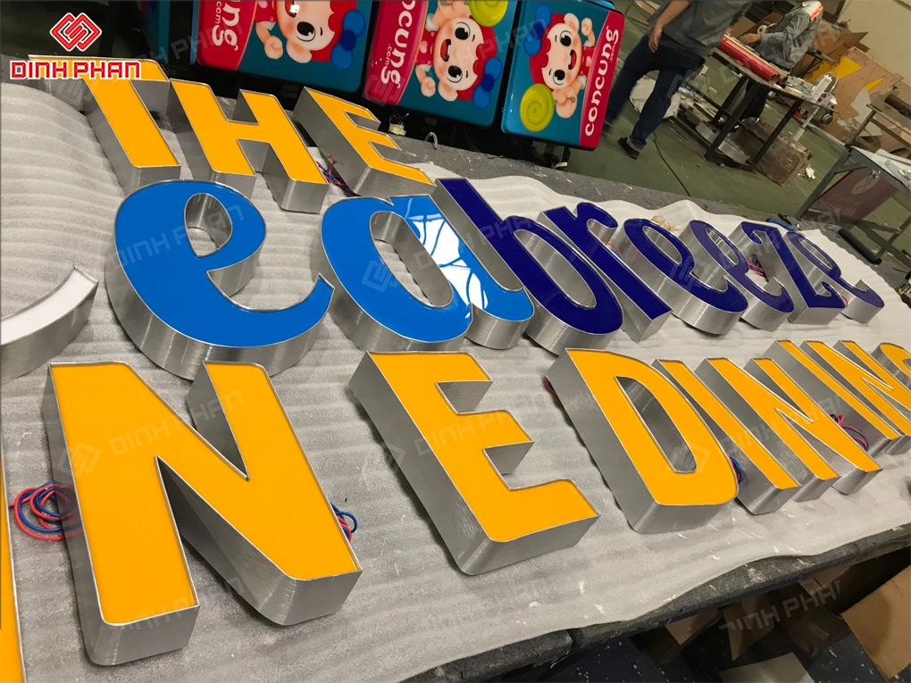 Làm chữ nhôm Gia Lai trọn gói, giá rẻ & chất lượng Làm chữ nhôm Gia Lai