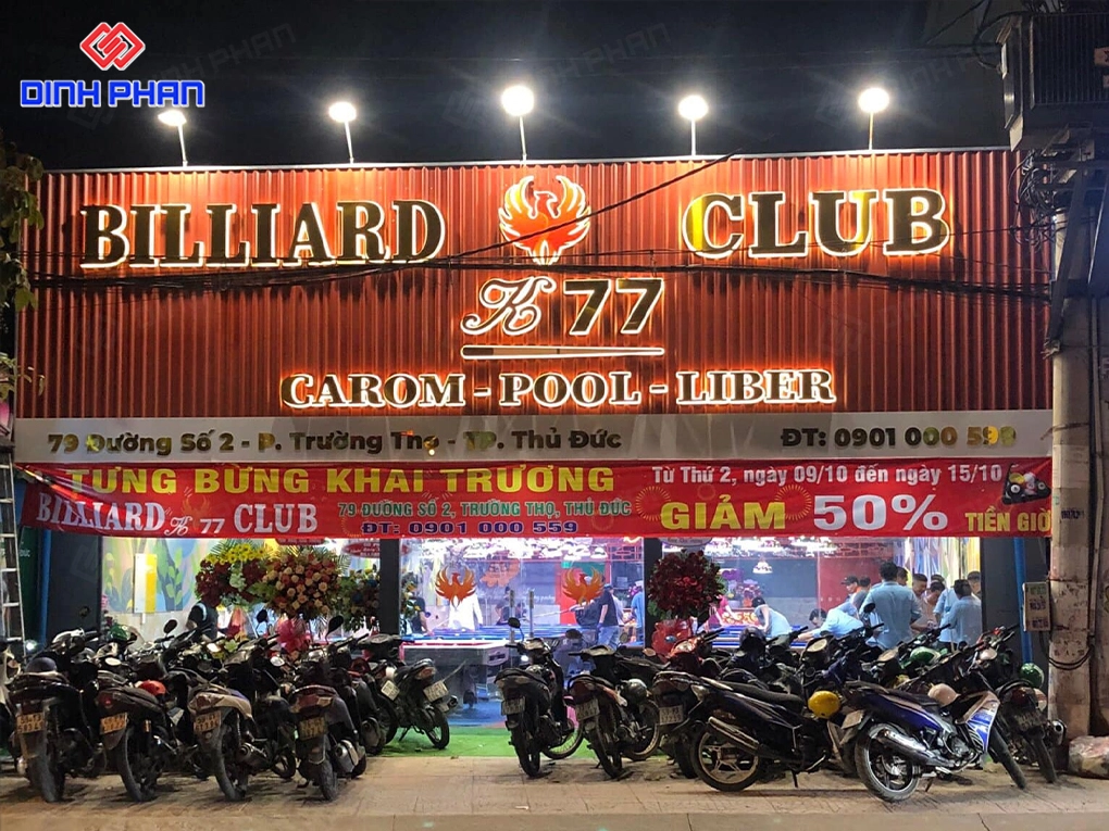 Thi công bảng hiệu Daklak