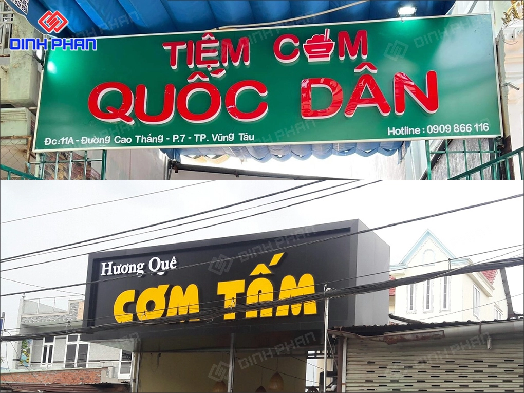 Thi công bảng hiệu Daklak