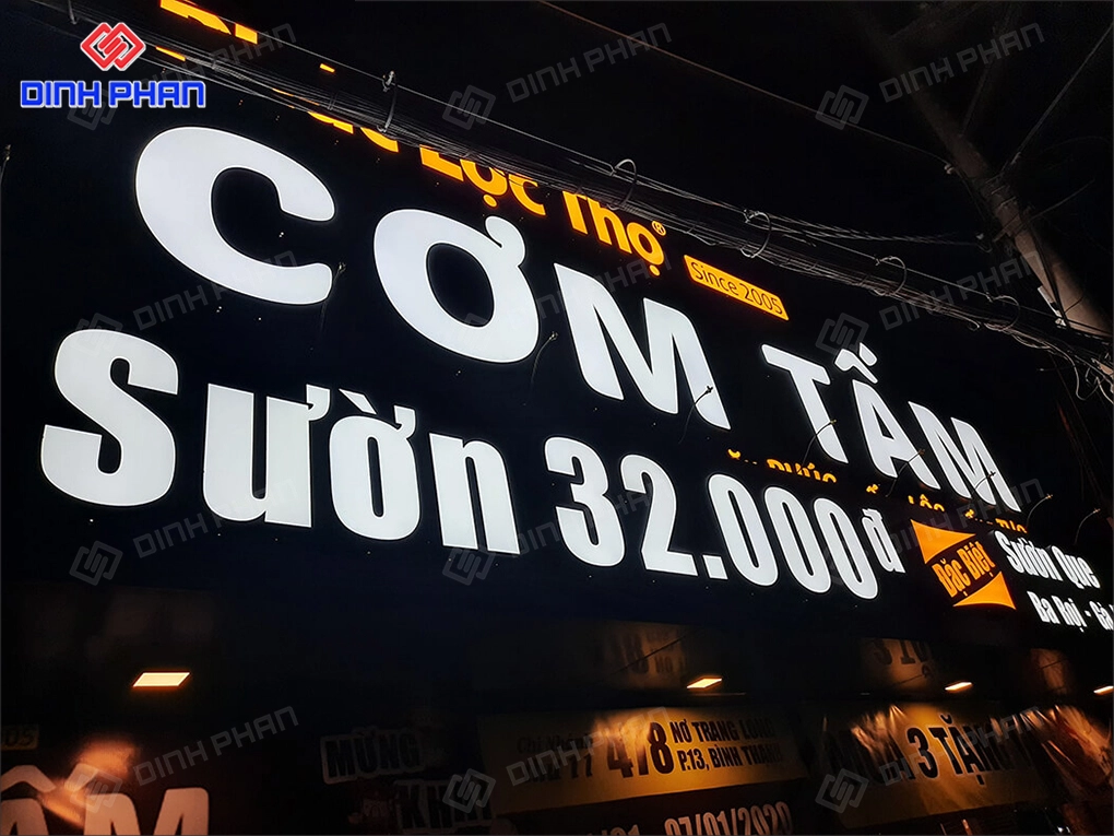 Thi công bảng hiệu Daklak