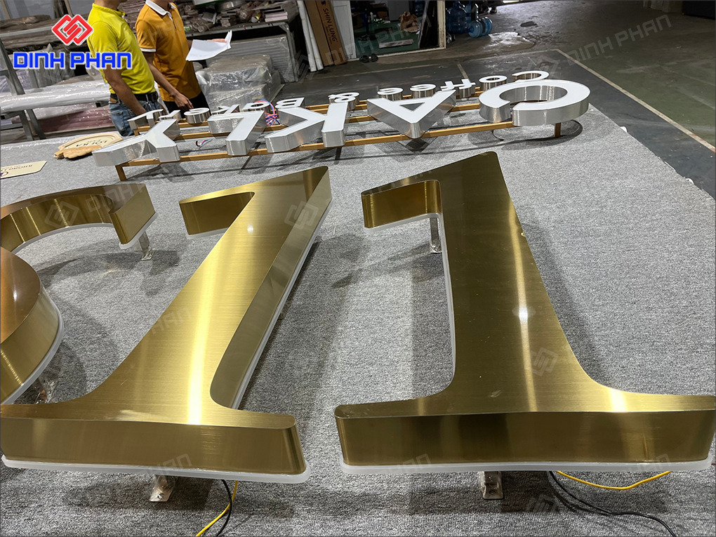 Báo giá chữ inox BMT theo yêu cầu, giá rẻ Báo giá chữ inox BMT