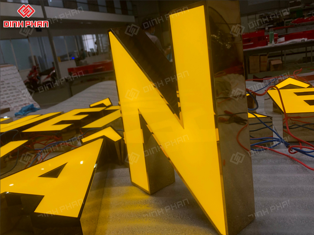 Báo giá chữ inox BMT theo yêu cầu, giá rẻ Báo giá chữ inox BMT