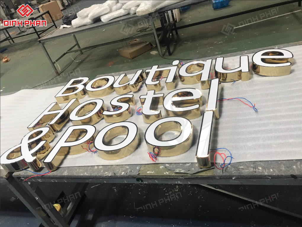 Báo giá chữ inox BMT theo yêu cầu, giá rẻ Báo giá chữ inox BMT