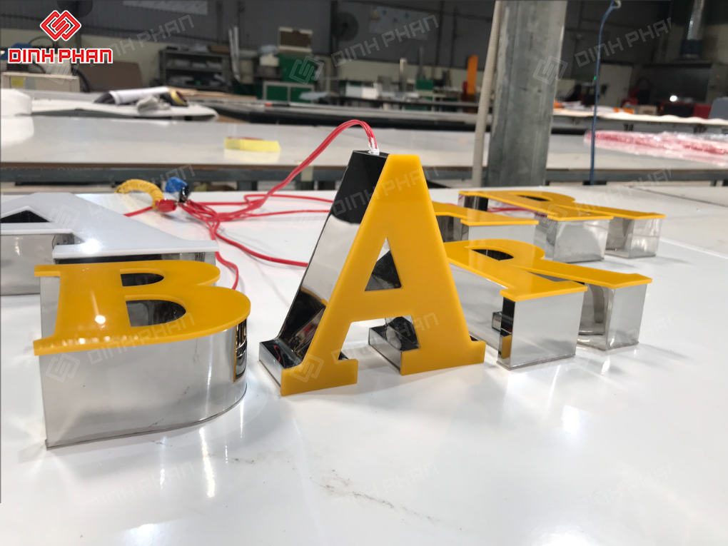 Báo giá chữ inox BMT theo yêu cầu, giá rẻ Báo giá chữ inox BMT