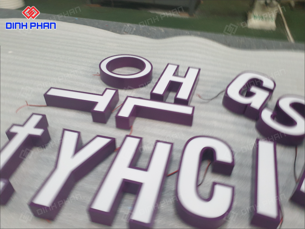 Gia công chữ inox Khánh Hòa