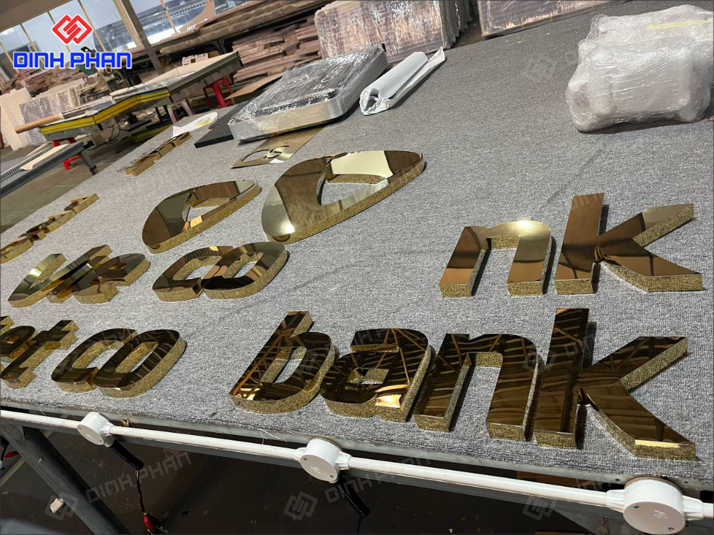 Gia công chữ inox Khánh Hòa