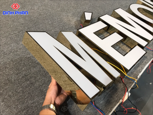 Địa chỉ xưởng gia công chữ inox Khánh Hoà giá rẻ, chất lượng