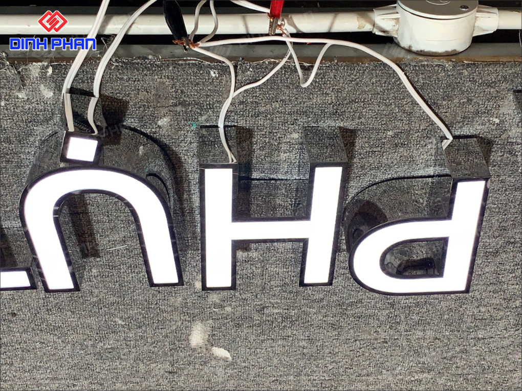 Địa chỉ gia công chữ inox sáng chân đèn led ở BMT Gia công chữ inox sáng chân đèn led ở BMT