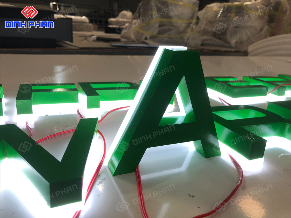 Địa chỉ gia công chữ inox sáng chân đèn led ở BMT Gia công chữ inox sáng chân đèn led ở BMT