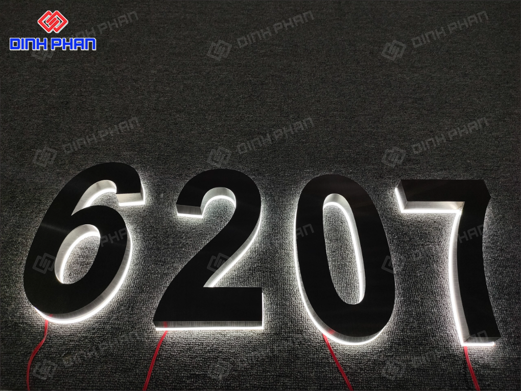 Địa chỉ gia công chữ inox sáng chân đèn led ở BMT Gia công chữ inox sáng chân đèn led ở BMT