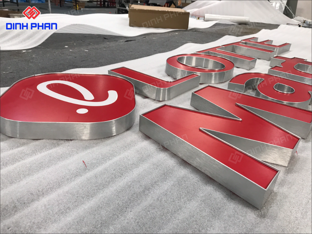 Dịch vụ gia công chữ nhôm Gia Lai uy tín, chất lượng Gia công chữ nhôm Gia Lai