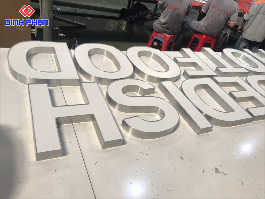 Dịch vụ gia công chữ nhôm Gia Lai uy tín, chất lượng Gia công chữ nhôm Gia Lai