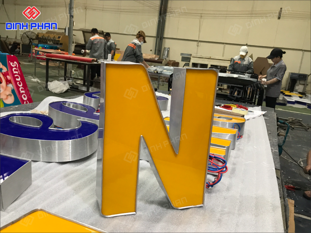 Dịch vụ gia công chữ nhôm Gia Lai uy tín, chất lượng Gia công chữ nhôm Gia Lai