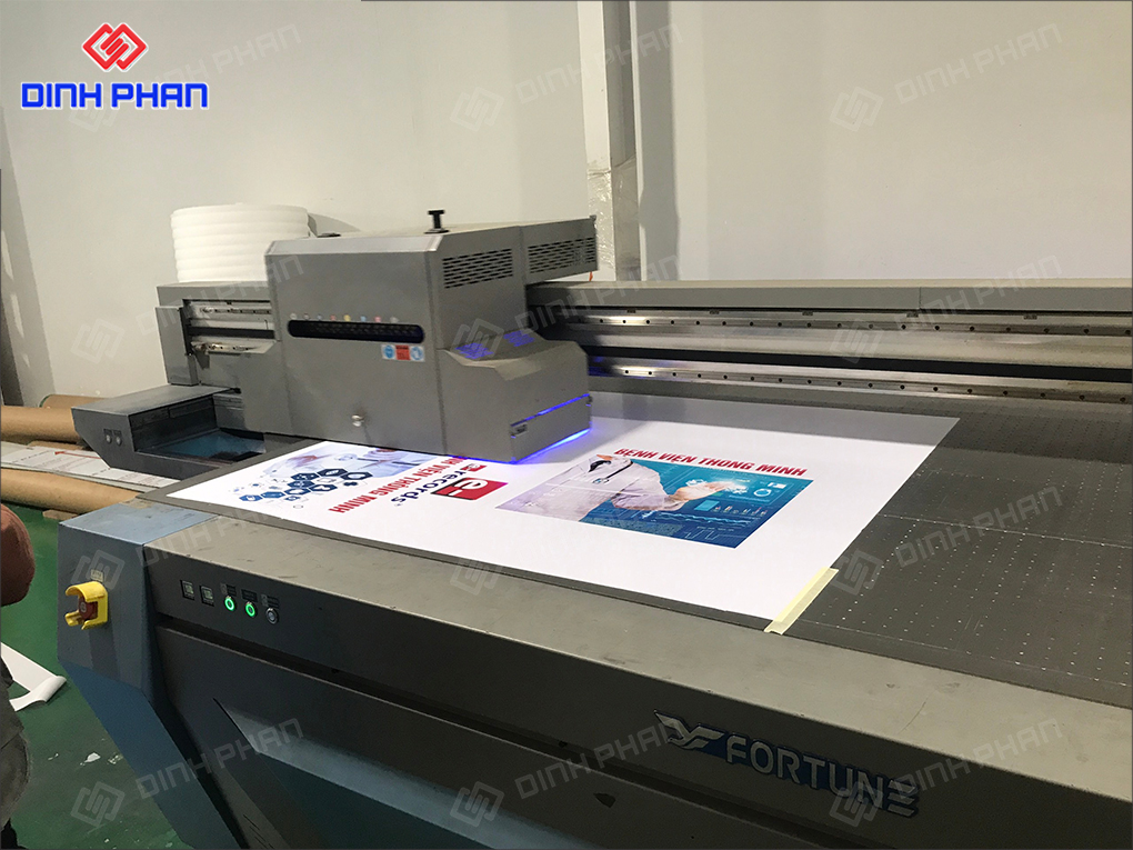 In UV Đà Lạt, in ấn đa dạng về mẫu mã, màu sắc In ấn quảng cáo
