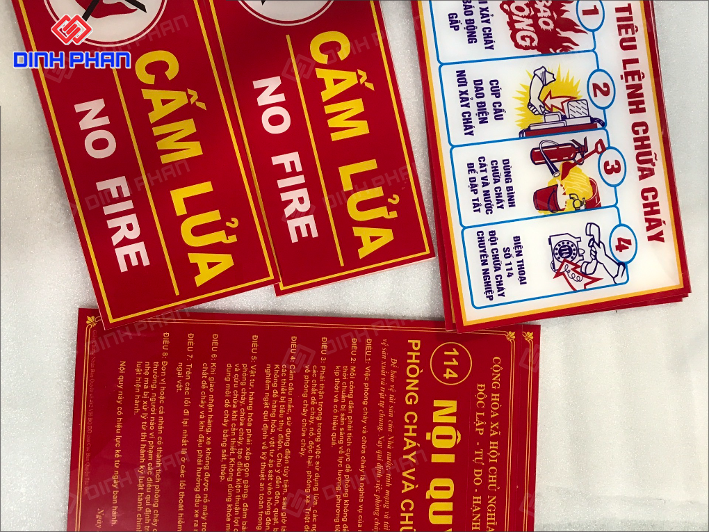 In UV mica Nha Trang