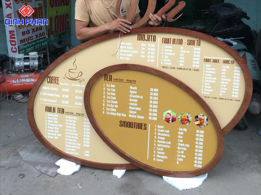 Làm bảng hiệu Khánh Hoà trọn gói theo yêu cầu giá rẻ Làm bảng hiệu Khánh Hoà