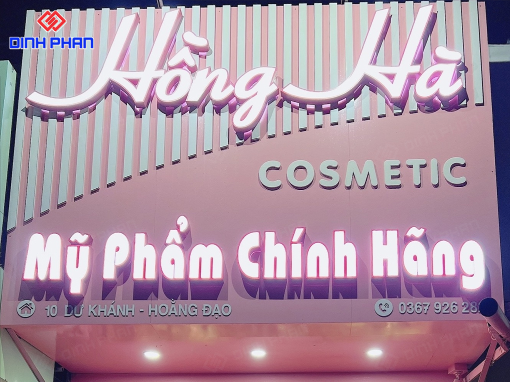 Làm bảng hiệu Khánh Hoà trọn gói theo yêu cầu giá rẻ Làm bảng hiệu Khánh Hoà