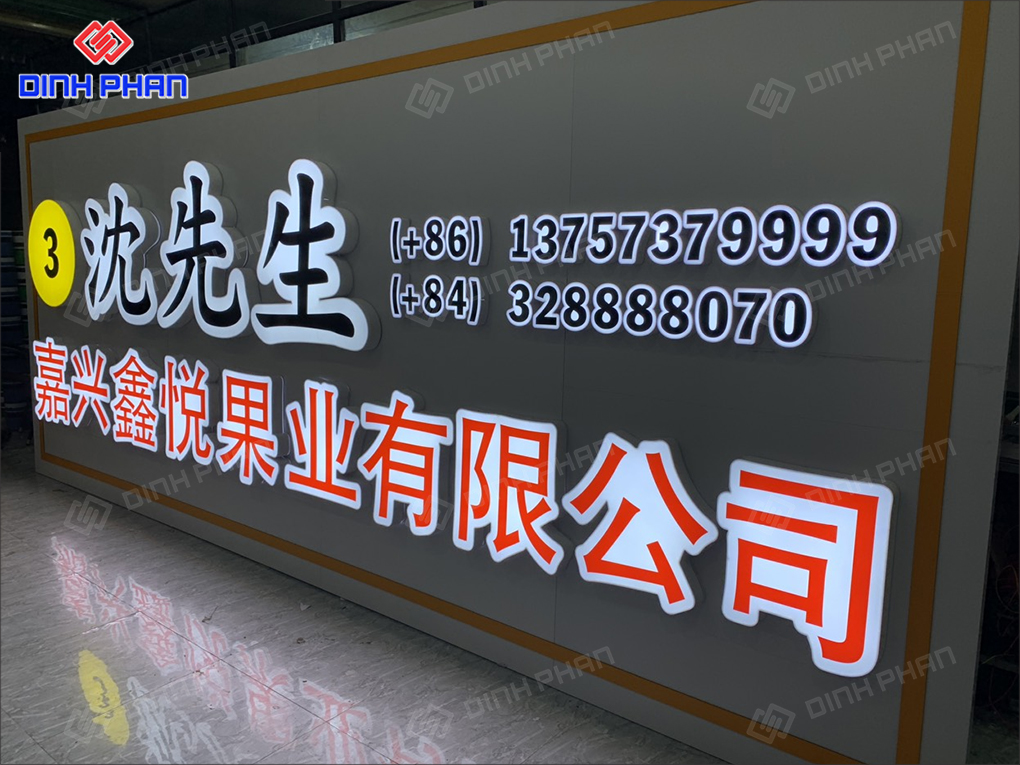 Làm bảng hiệu Khánh Hoà trọn gói theo yêu cầu giá rẻ Làm bảng hiệu Khánh Hoà