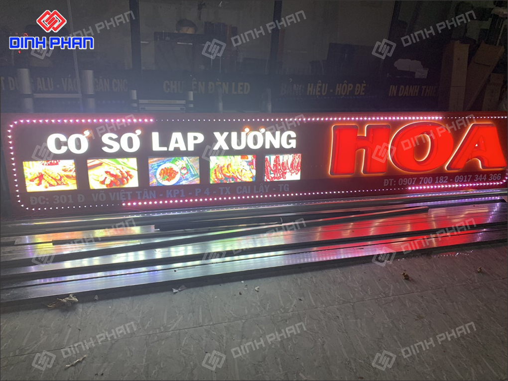Làm bảng hiệu Nha Trang