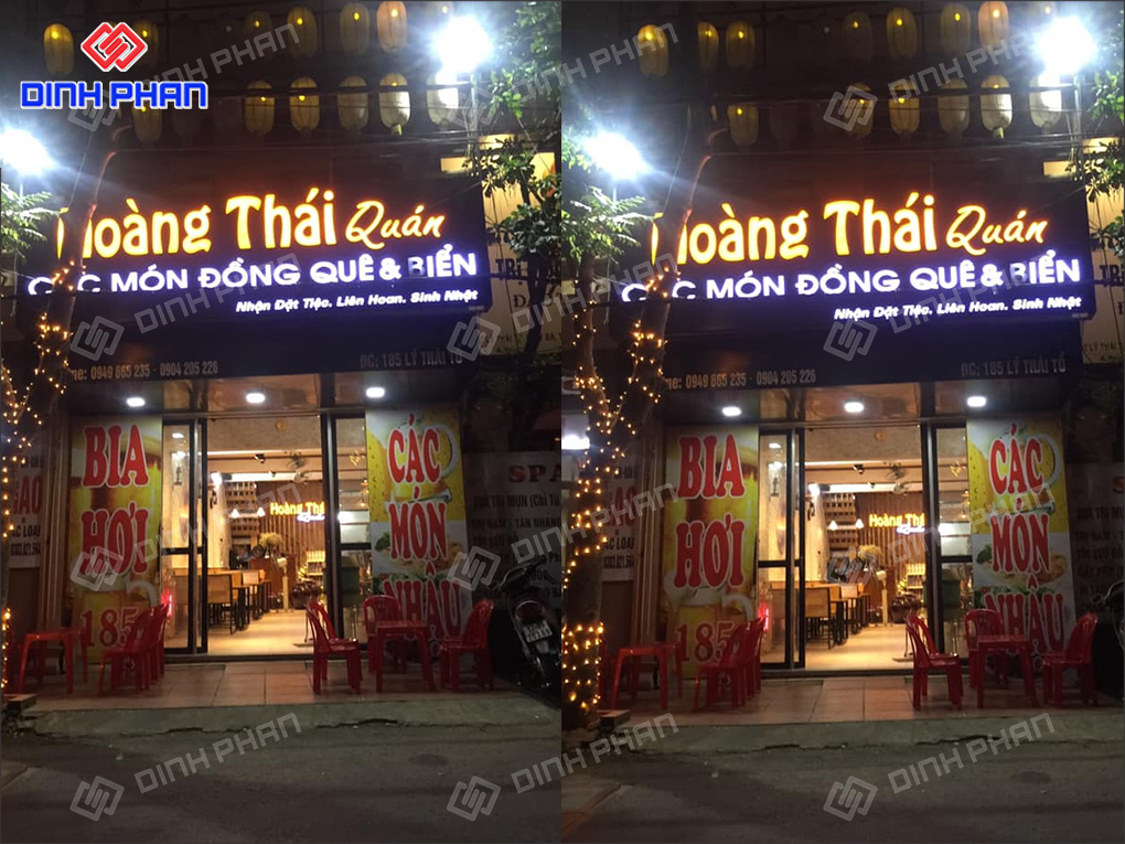 Làm bảng hiệu Nha Trang