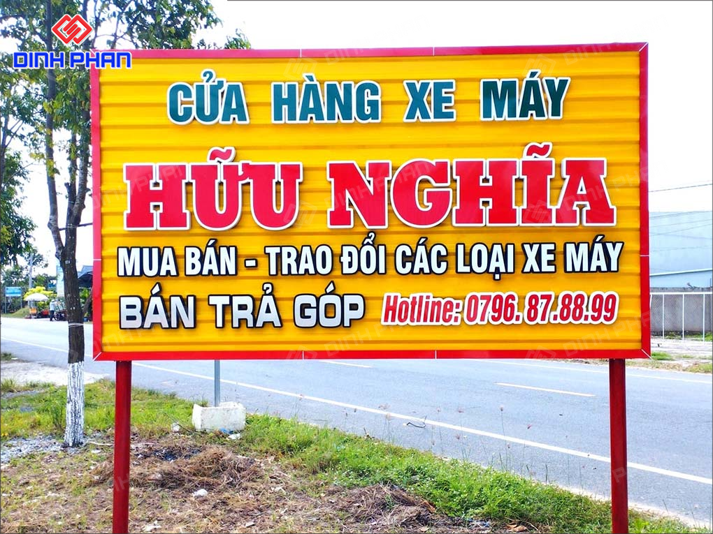 Làm bảng hiệu Nha Trang giá rẻ