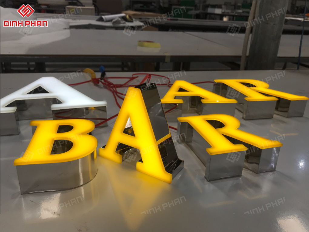 Làm chữ inox Khánh Hòa