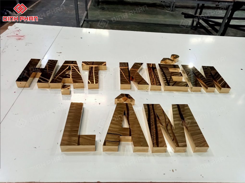 Làm chữ inox Khánh Hòa