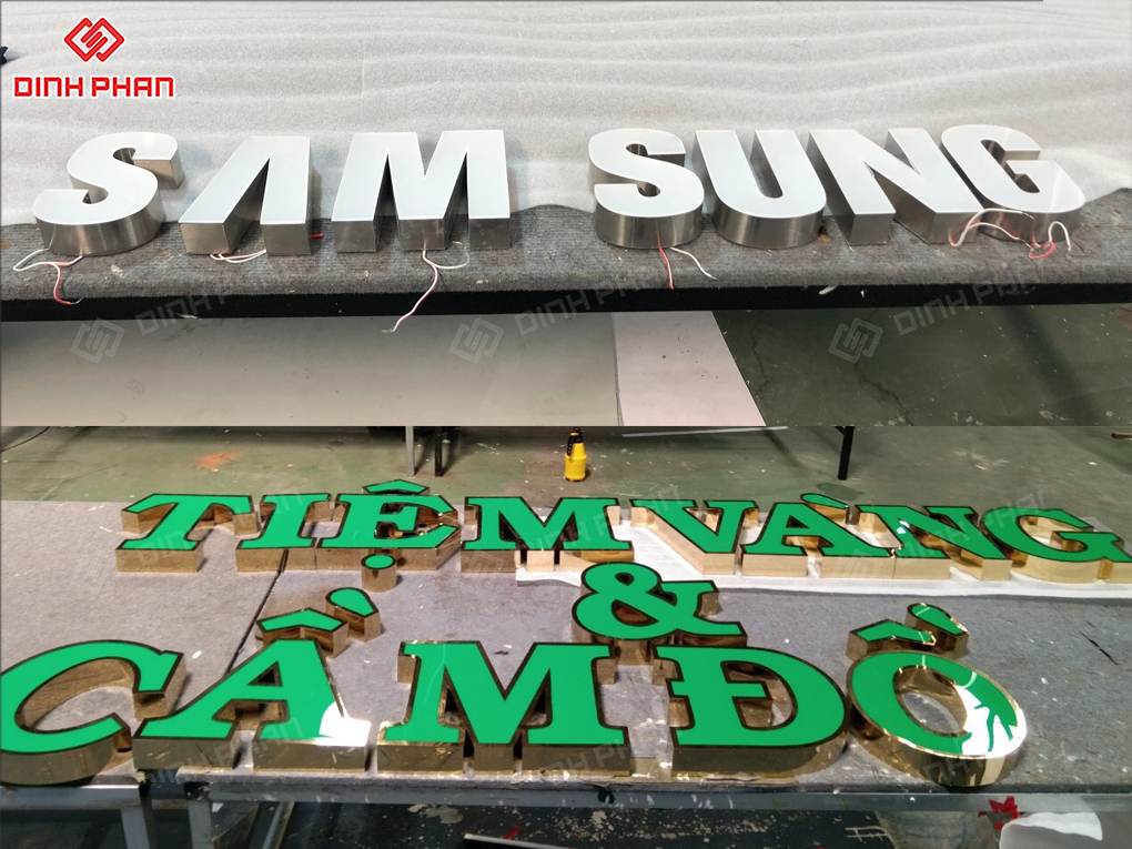 Làm chữ inox Khánh Hòa