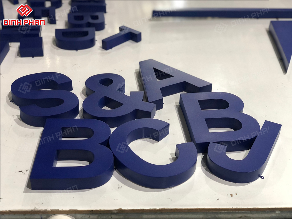 Làm chữ inox Khánh Hòa