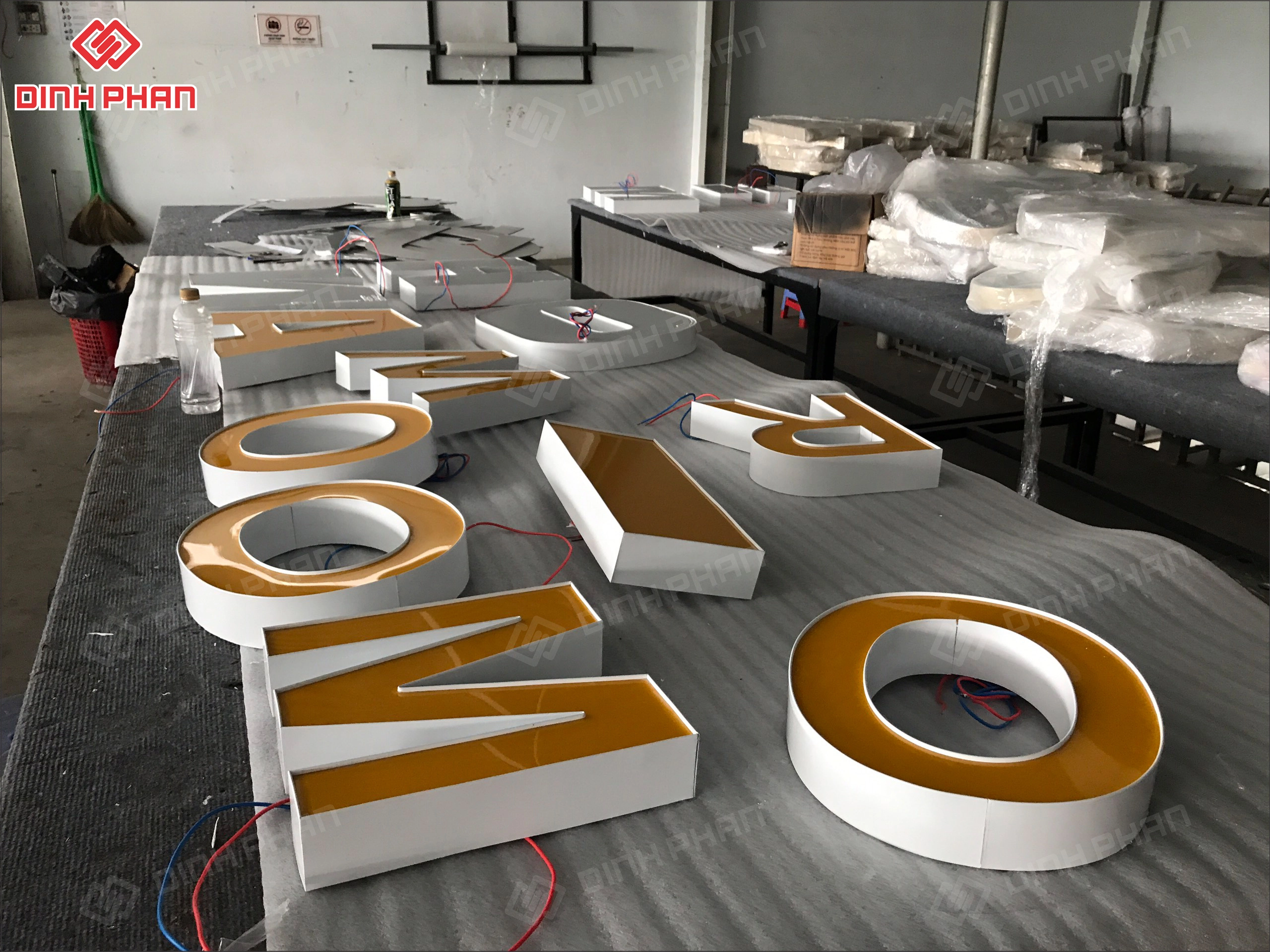 Làm chữ nhôm Khánh Hòa