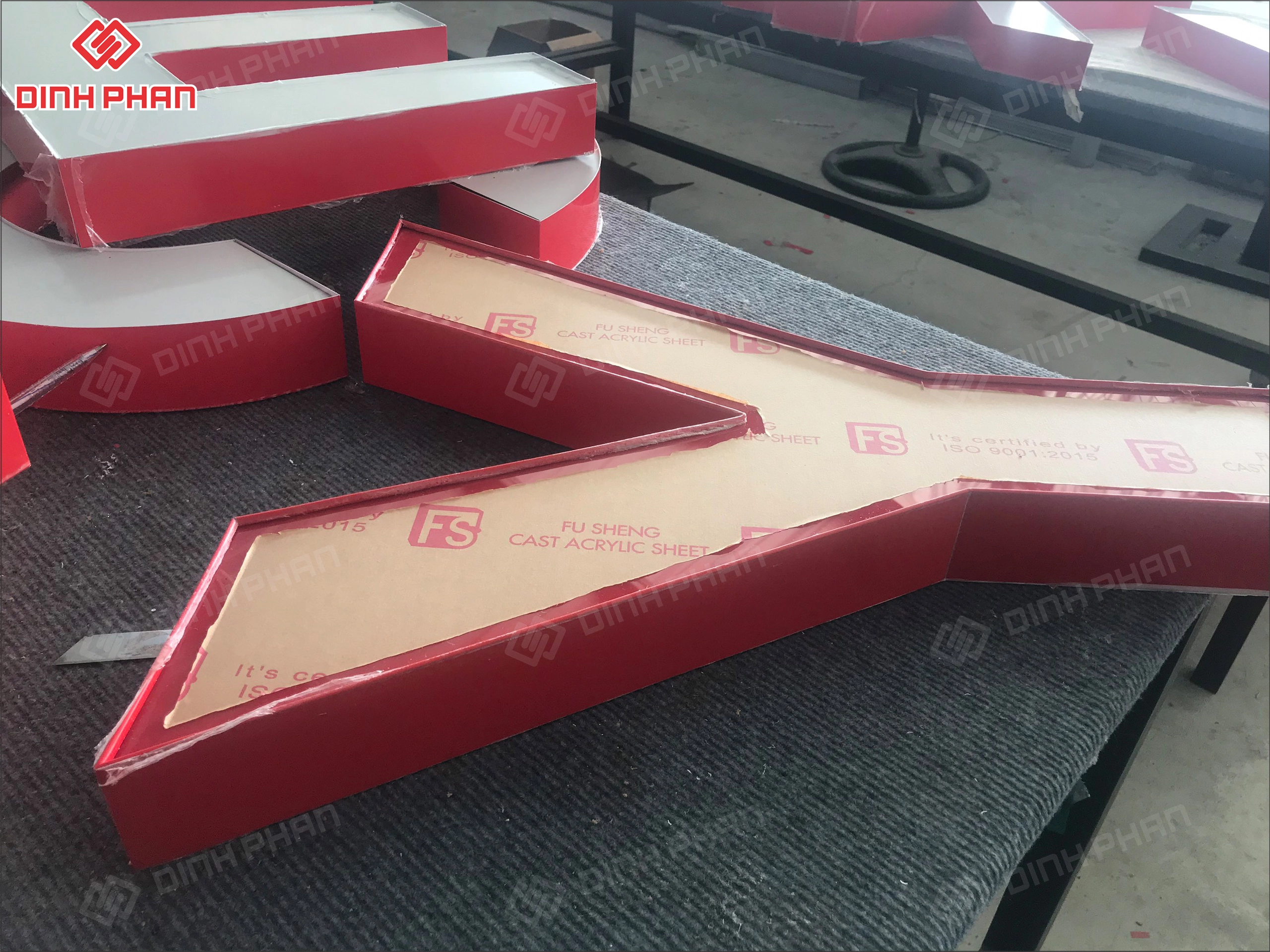 Làm chữ nhôm Khánh Hòa