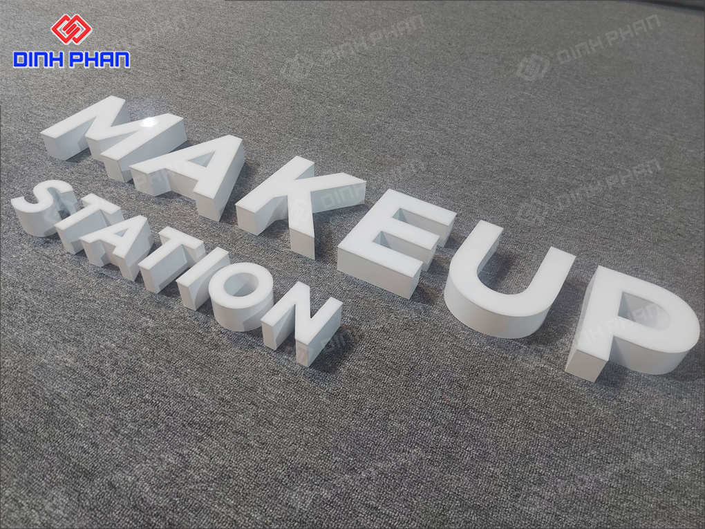 Làm chữ nhôm Khánh Hòa