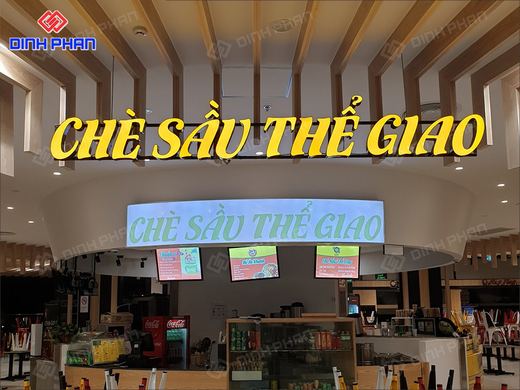 Gia công bảng hiệu BMT