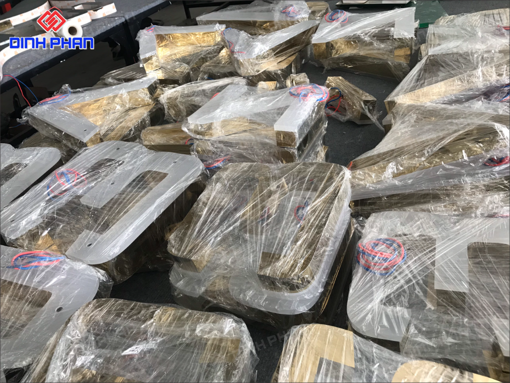 Gia công chữ inox Bình Định