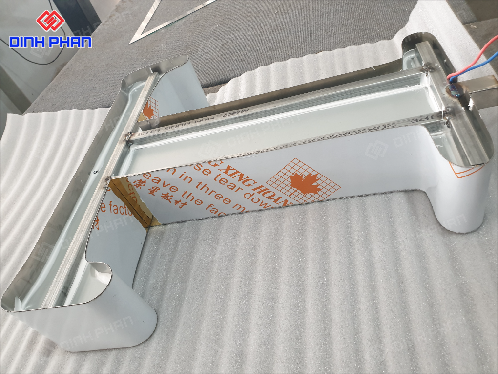 Gia công chữ inox Bình Định