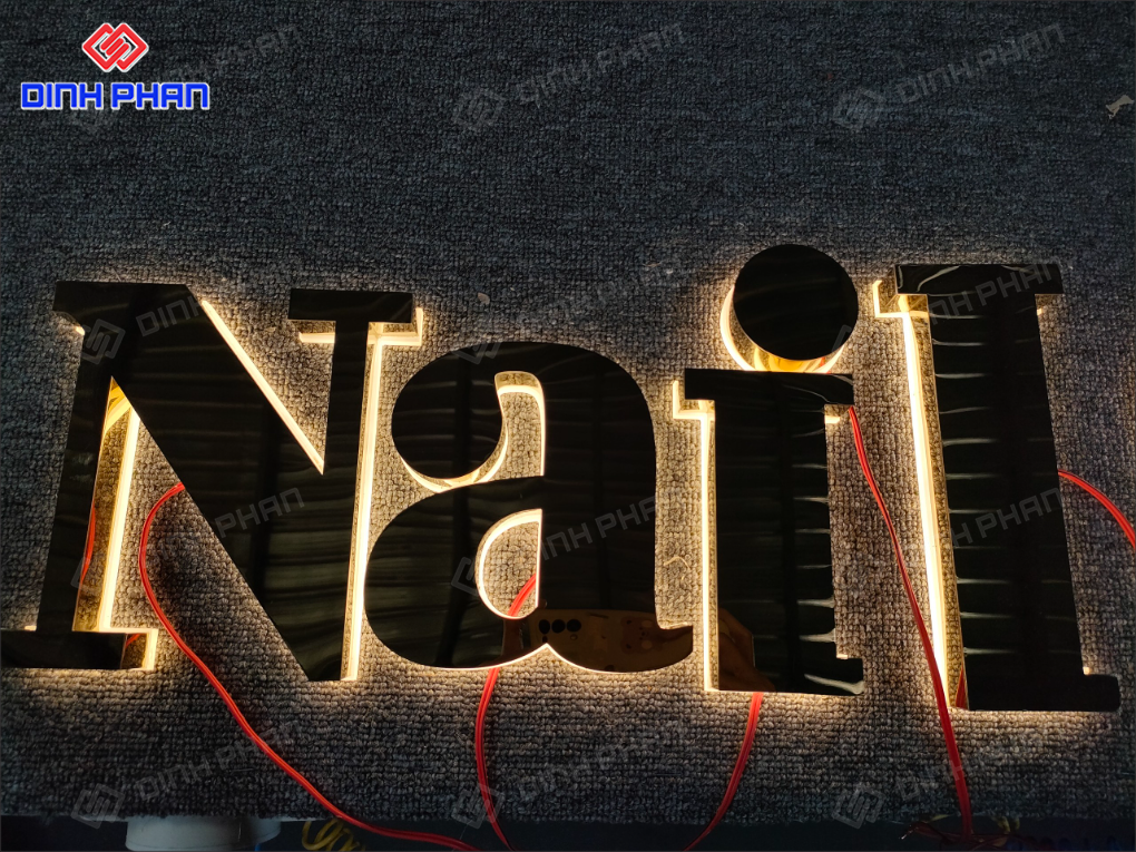 Gia công chữ inox Nha Trang sang trọng, bền đẹp Gia công chữ inox Nha Trang