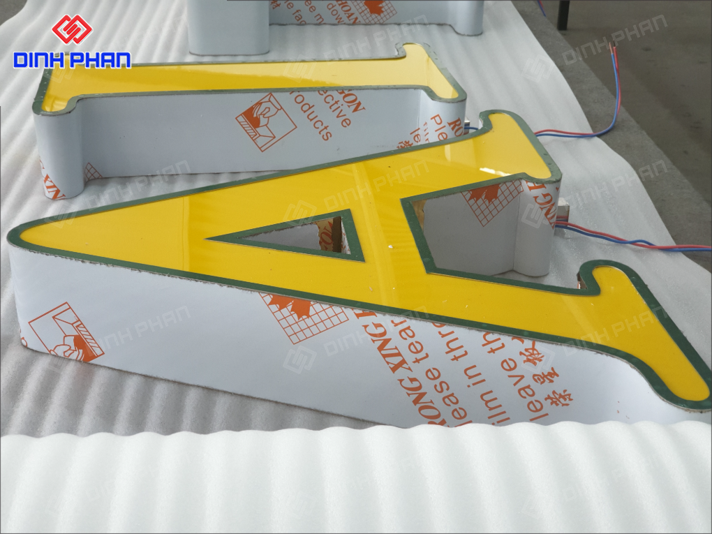 Gia công chữ inox Nha Trang sang trọng, bền đẹp Gia công chữ inox Nha Trang