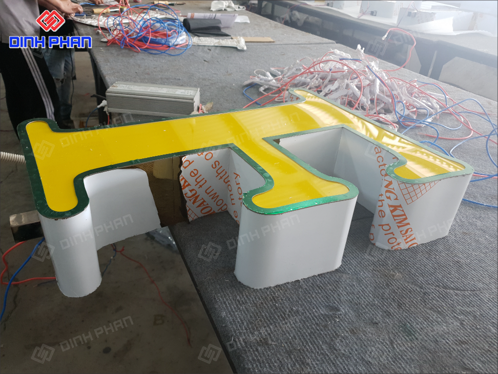 Gia công chữ inox Nha Trang sang trọng, bền đẹp Gia công chữ inox Nha Trang