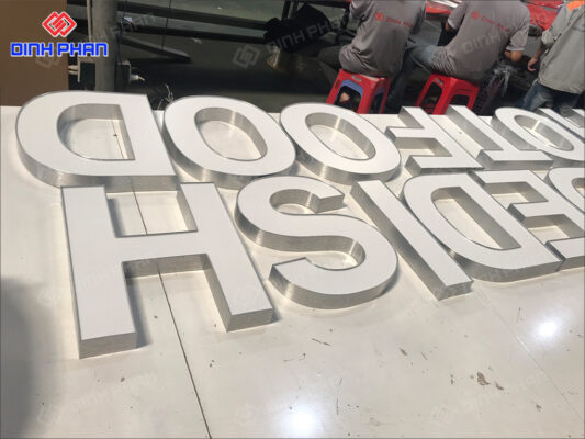 Gia công chữ nhôm Đắk Nông