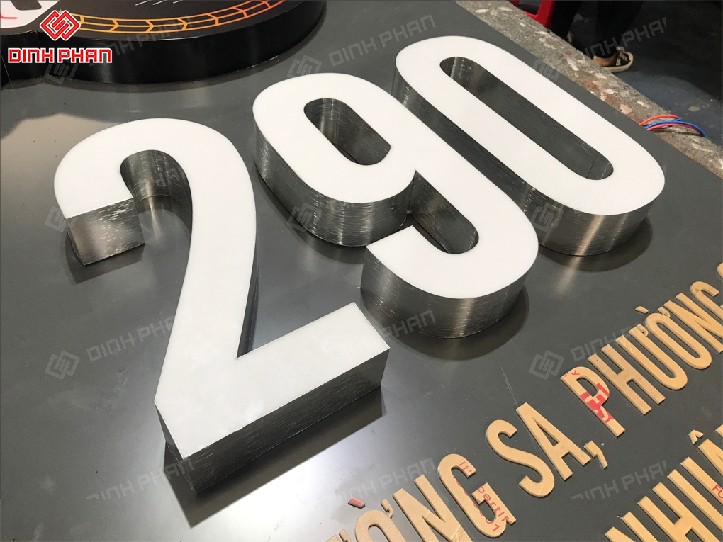 Làm chữ nhôm Lâm Đồng