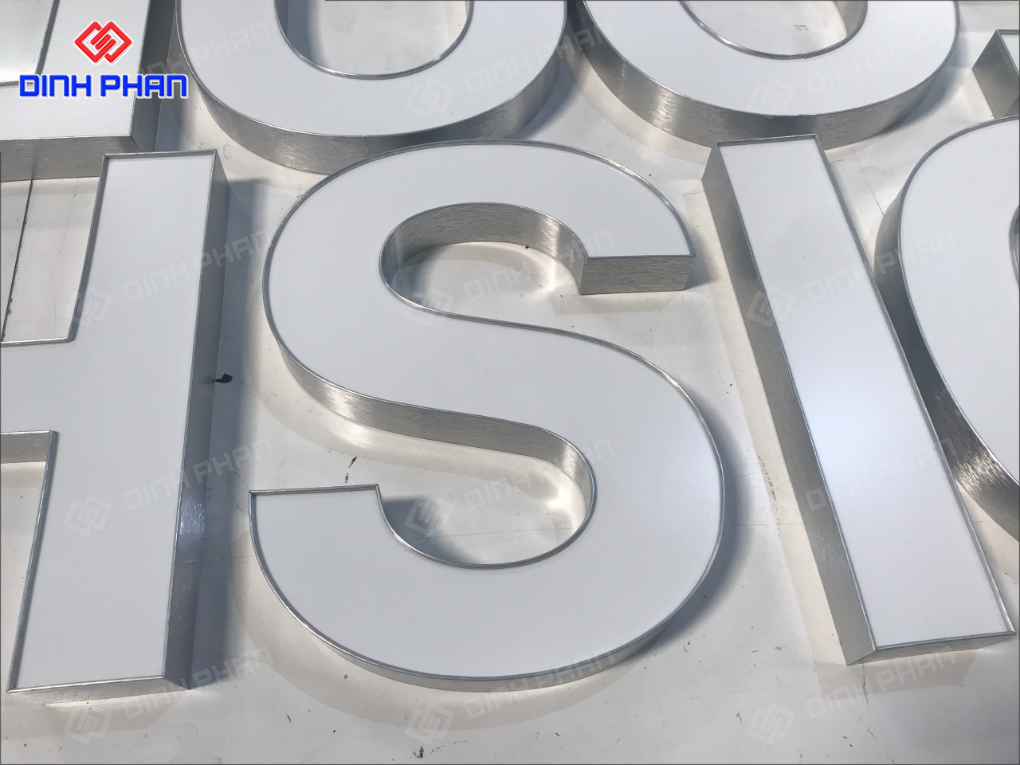 Gia công chữ nhôm Nha Trang uy tín, chất lượng, giá rẻ gia công chữ nhôm Nha Trang