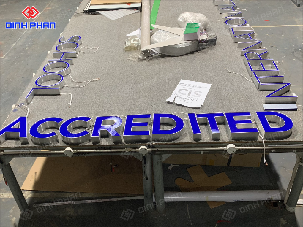 Gia công chữ nhôm Nha Trang uy tín, chất lượng, giá rẻ gia công chữ nhôm Nha Trang